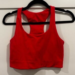 Girlfriend Collective Red Sports Bra – Size [S] Classic Activewear